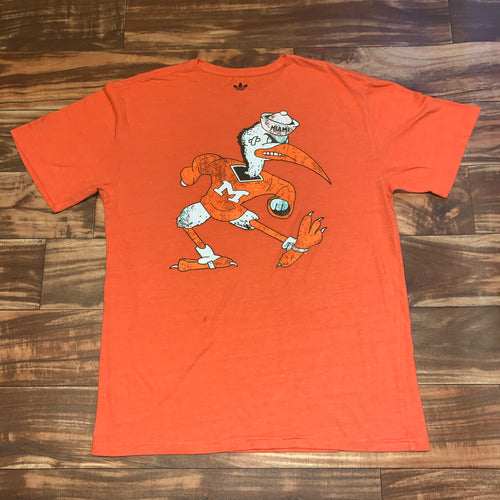 L - Miami Hurricanes Adidas Shirt