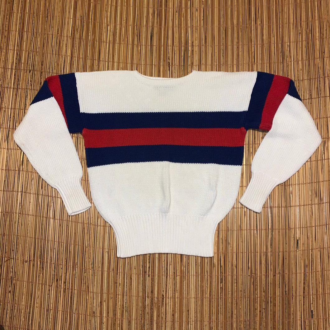 S - Polo Ralph Lauren Tommy Style Color Block Sweater