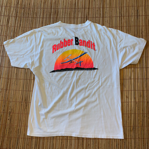 XL - Vintage 1996 Rubber Band Plane Shirt