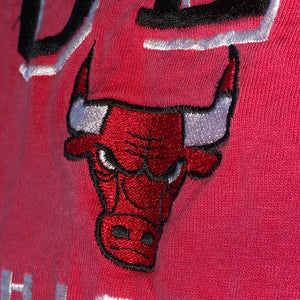 L - Vintage 90s Chicago Bulls Embroidered Shirt