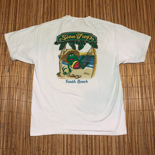 L/XL - Señor Frogs South Beach Shirt
