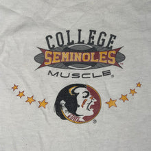 Load image into Gallery viewer, L/XL - Vintage 1992 Florida State Seminoles FSU College Muscle Shirt