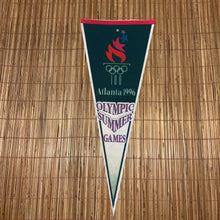 Load image into Gallery viewer, Vintage Atlanta 1996 Olympic Games Pennant
