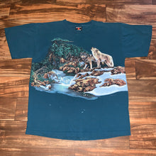 Load image into Gallery viewer, L - Vintage Hidden Wolves Shirt