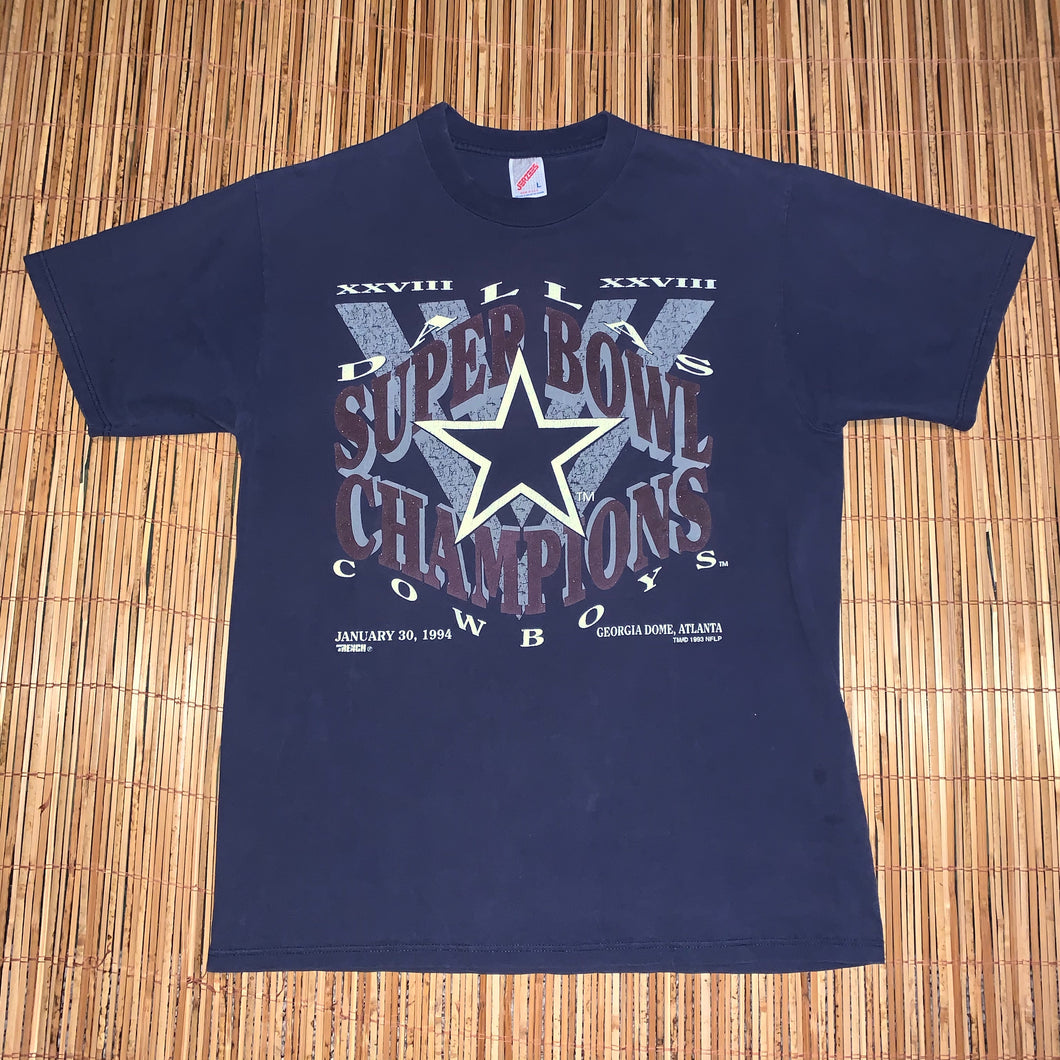 L - Vintage Dallas Cowboys Super Bowl Shirt