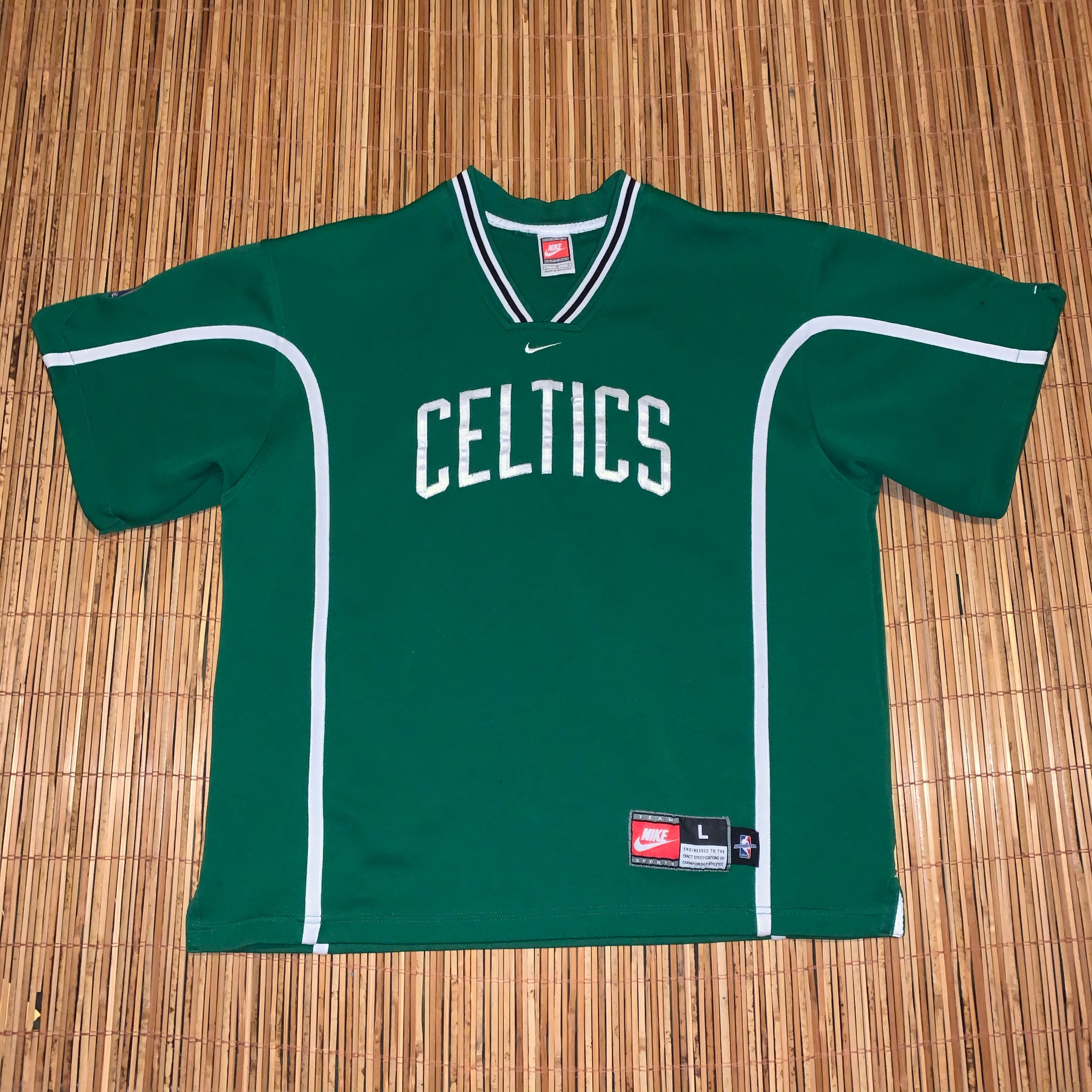 Vintage NO NAME Boston Celtics LARGE NBA Jersey USA champion shirt trikot  X437