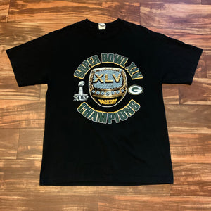 L - Green Bay Packers Super Bowl XLV Ring Shirt