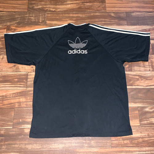 XL - Vintage Adidas Trefoil Warm Up Shirt