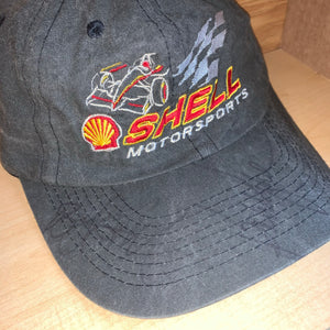 Vintage Shell Motorsports Racing Autographed Hat