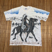 Load image into Gallery viewer, L - Vintage 1994 2-Sided Graphic Native Shirt