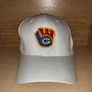 Wisconsin Sports Brewers Badgers Packers Fitted Hat