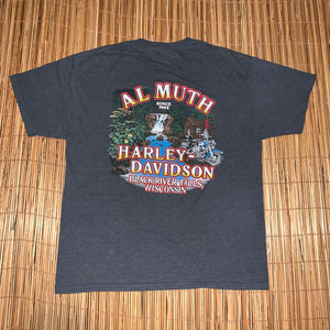 L - Harley Davidson Pin Up Girl Shirt