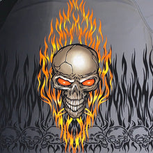 Load image into Gallery viewer, XL - Jnco Flaming Skull Mesh All Over Print Shirt