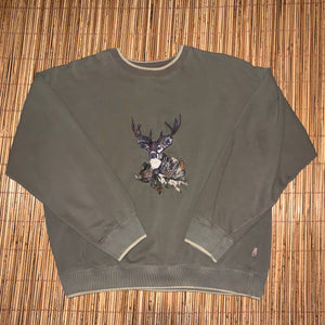 L - Outdoor Life Embroidered Buck Sweater