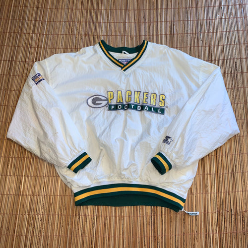 XL/XXL - Vintage Green Bay Packers Starter Windbreaker