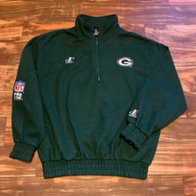 Load image into Gallery viewer, L/XL - Vintage Green Bay Packers 1/4 Zip Fleece