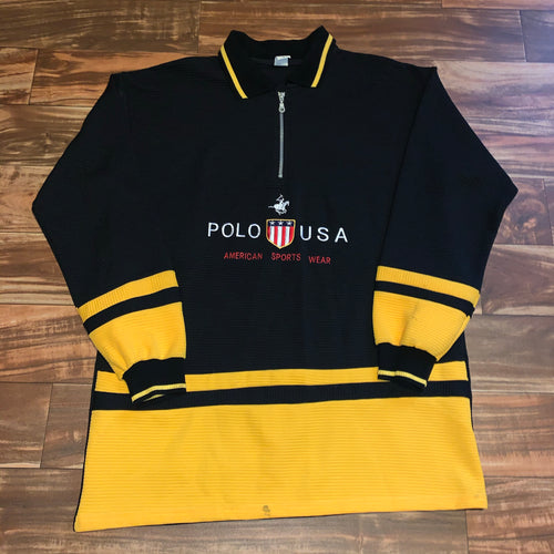 XL - Vintage Bootleg Polo Ralph Lauren Collared Shirt
