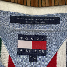 Load image into Gallery viewer, L/XL - Tommy Hilfiger Striped Star Polo