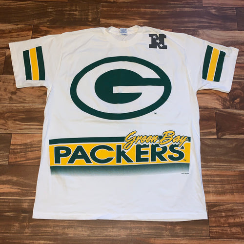 L/XL - Vintage 1996 Green Bay Packers Helmet Crewneck – Twisted Thrift