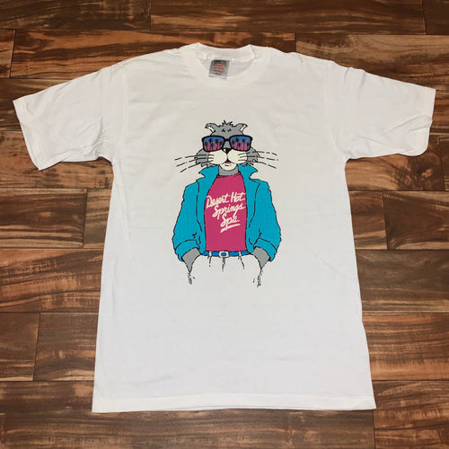 M/L - Vintage 1987 Desert Hot Springs Spa Puff Print Shirt