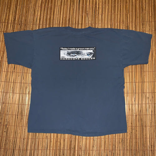 XL - Umbro “Today I Made A Grown Man Cry” Hardcore Soccer Shirt