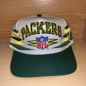 Vintage 90s Green Bay Packers Diamond Cut Hat