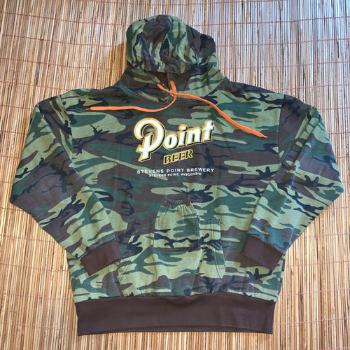 L/XL - Stevens Point Brewery Wisconsin Beer Holder Hoodie