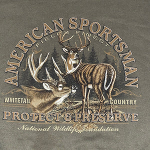 S - American Sportsman Whitetail Buck Champion Crewneck