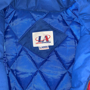 L(See Measurements) - Vintage 90s ESPN Sharktooth Puffer Jacket