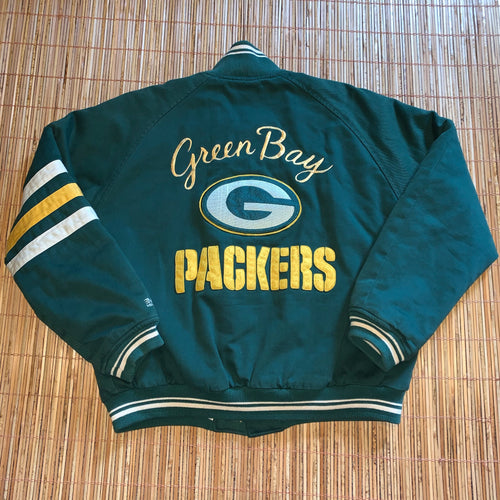 L/XL - Vintage Green Bay Packers Varsity Jacket