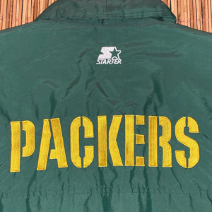 L/XL - Vintage Packers Starter Jacket