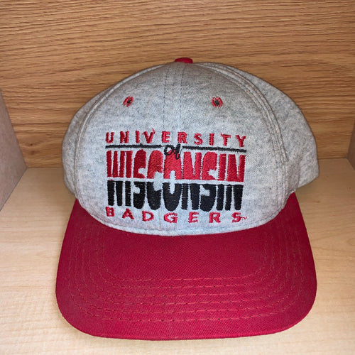 Vintage Wisconsin Badgers Soft Material Hat