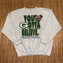 Load image into Gallery viewer, XL - Vintage 1997 Packers You Gotta Believe Sweater