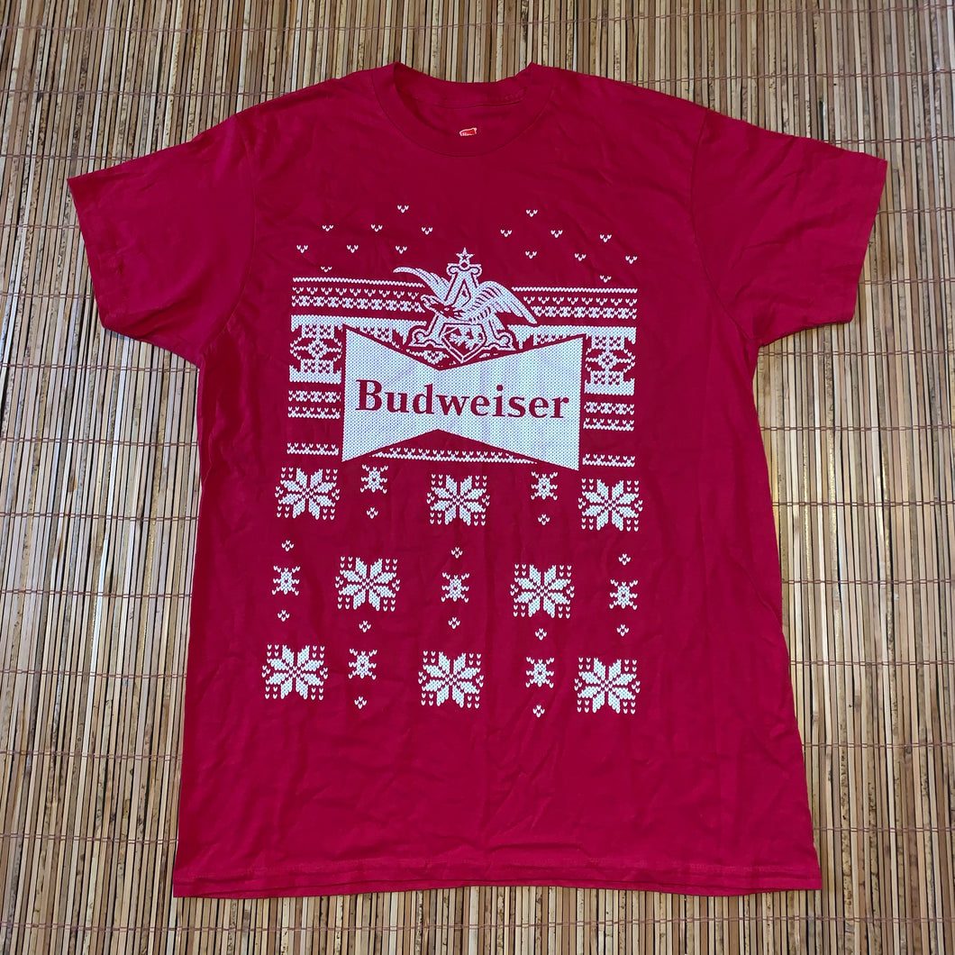 L - Budweiser Christmas Shirt