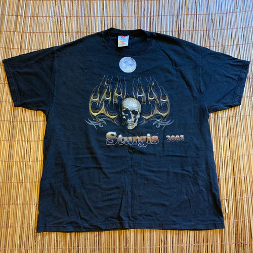 L/XL - Sturgis Black Hills Rally 2005 Biker Shirt