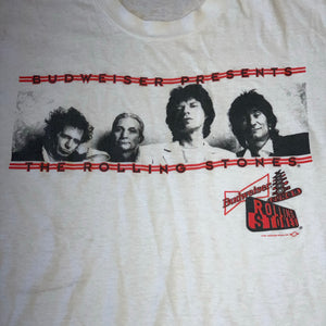 L(See Measurements) - Vintage 1994 Rolling Stones Budweiser Shirt