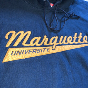 XXL/XXXL - Marquette Michigan University Reverse Weave Heavy Hoodie