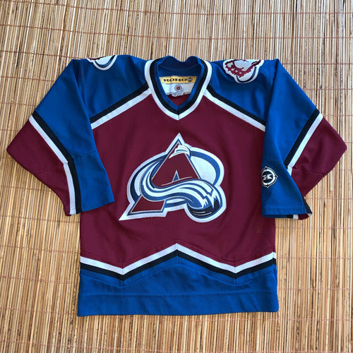 Youth L/XL - Vintage Colorado Avalanche NHL Hockey Jersey