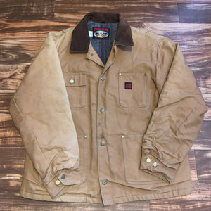 XXL - Vintage Tough Duck Carhartt Style Blanket Lined Work Jacket