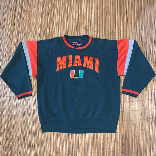 XL - Vintage 90s Miami Hurricanes Sweater