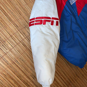 L(See Measurements) - Vintage 90s ESPN Sharktooth Puffer Jacket