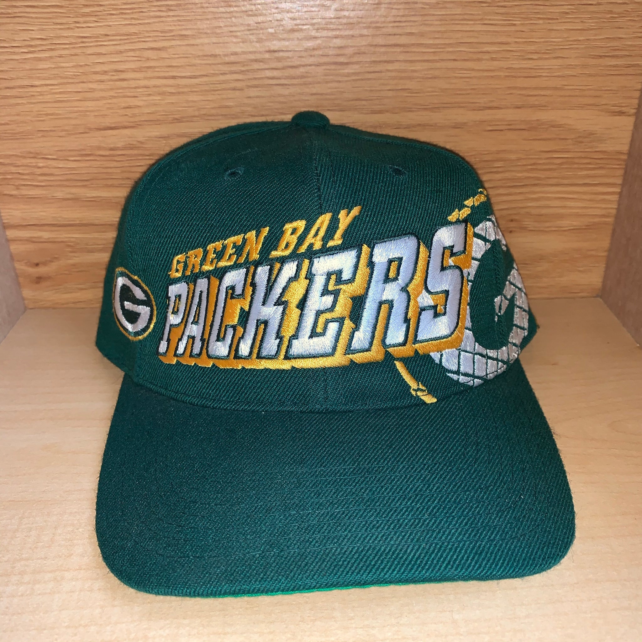 Vintage Green Bay Packers White Leather Hat – Twisted Thrift