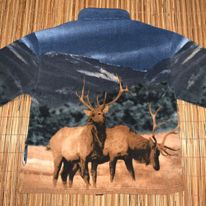 XXL - Elk Mountains Fleece Zip Sweater