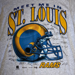 XL - Vintage 90s St Louis Rams Shirt