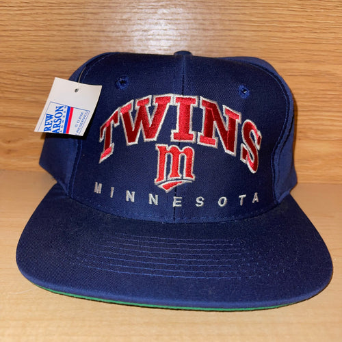 Vintage NWT Minnesota Twins Drew Pearson Snapback Hat