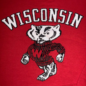 M - Vintage Wisconsin Badgers Hoodie