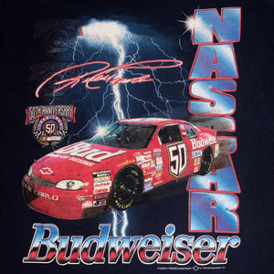 L - Vintage 1998 Budweiser Nascar 50th Anniversary Shirt