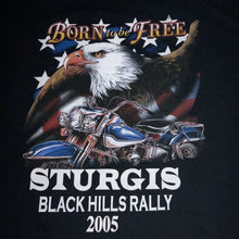Load image into Gallery viewer, XXL - Sturgis 2005 Born To Be Free Shirt