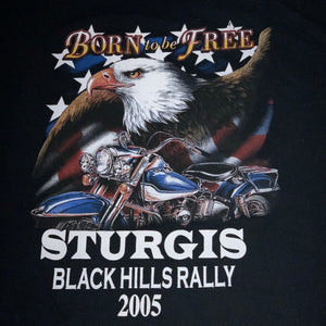 XXL - Sturgis 2005 Born To Be Free Shirt