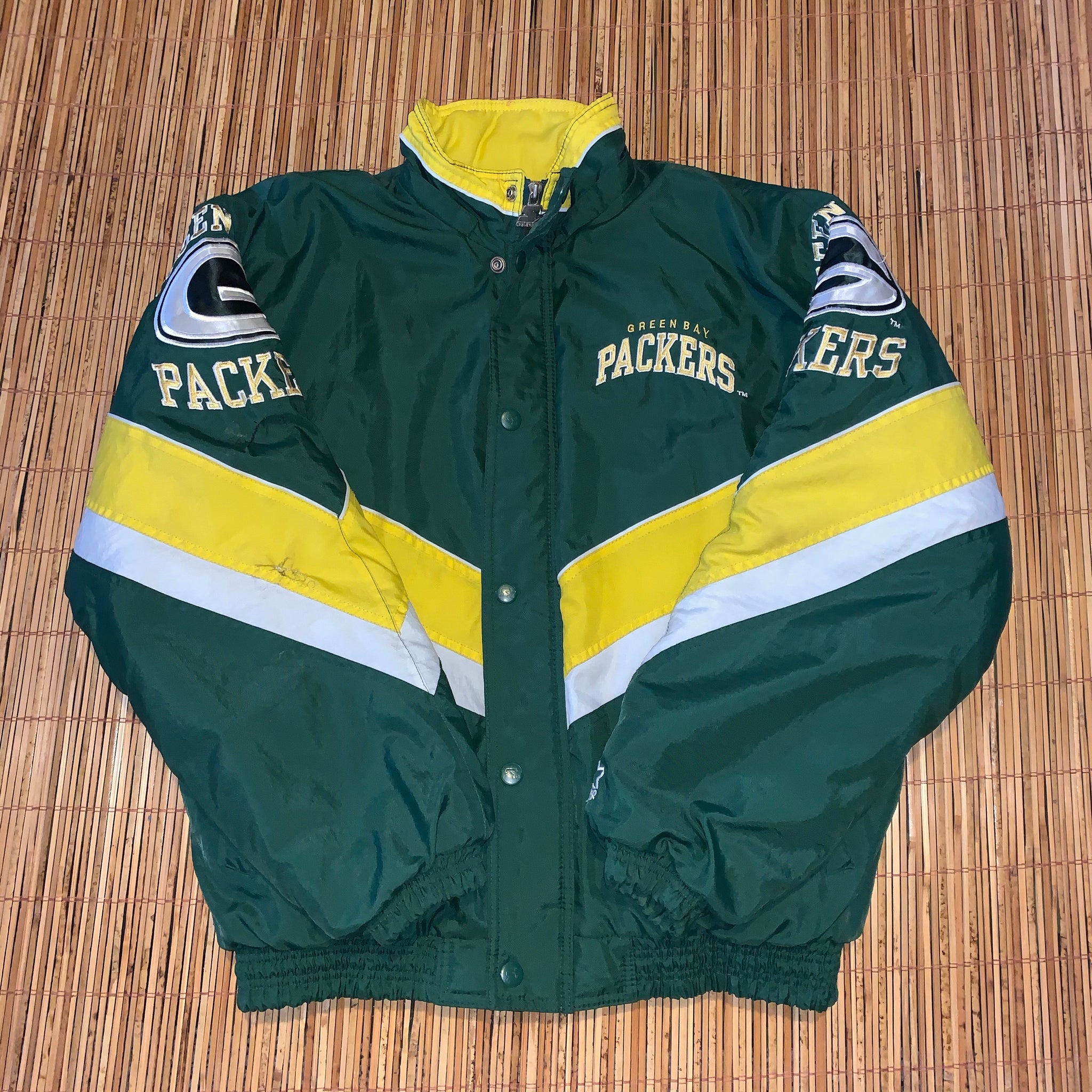 L - Vintage 90s Green Bay Packers Light Jacket – Twisted Thrift